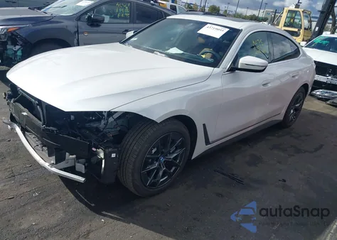 2024 BMW I4 Gran Coupe Edrive35 z USA, uszkodzony, nr VIN WBY43AW01RFS99769